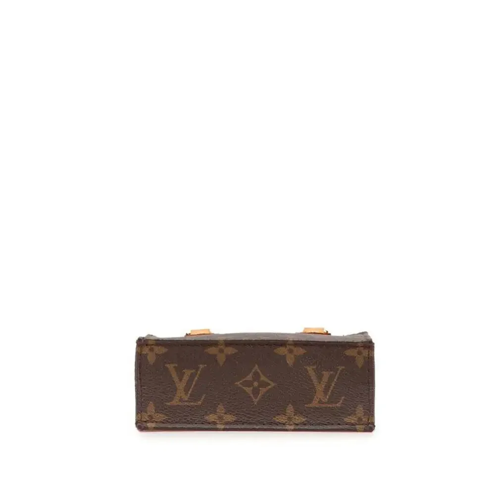 LOUIS VUITTON Authentic Brown Monogram Leather Shoulder Bag